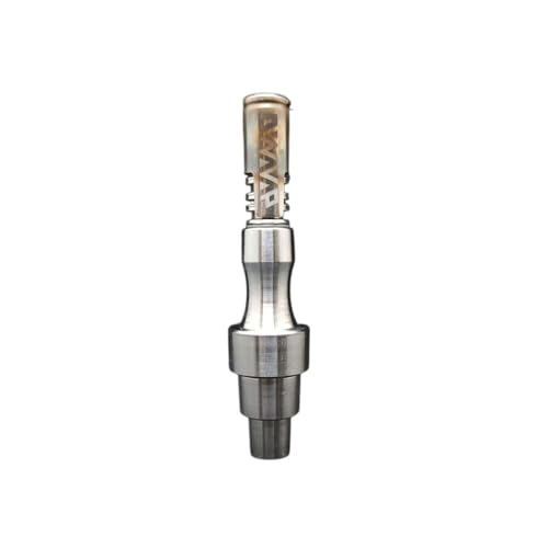 Edelstahl-Wasseradapter 10/14/18 mm passend für DynaVap VapCap & Omni Vong vielseitig & langlebig Gesamtlänge 50 mm
