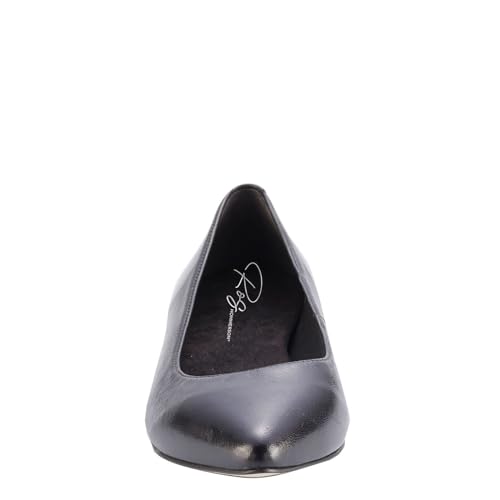 Ros Hommerson Women's, Reece Flat Black Leather3