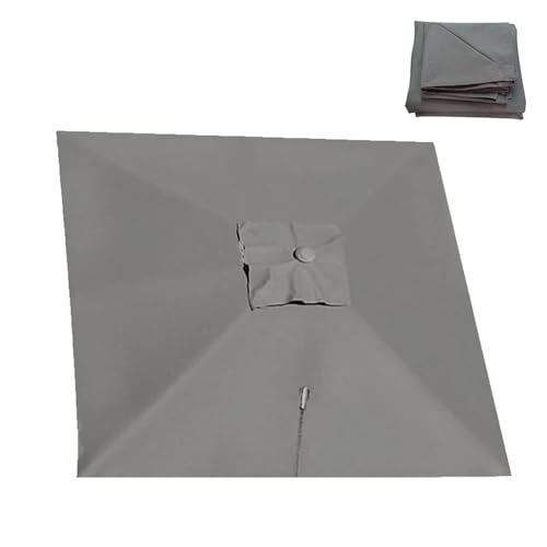 RTVGNSZSJL Auvent De Parapluie Déporté Carré Toile De Rechange Parasol De Jardin 8 Baleines 3x3m Couverture De Rechange pour Parasol Piscine Jardin...