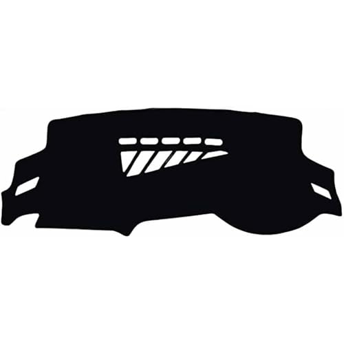 Alfombrilla Protectora Salpicadero De Coche, para Audi A5 B8 2008-2016 Salpicadero Cubierta Protectora Antideslizante, Interiores para Consola Central,B/RHD(Black)