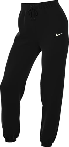 Nike Women's Sportswear Phoenix Fleece High-Waisted Oversized Sweatpants Black/Sail Small - image 1