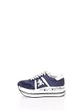 Zapatillas azules de ante y nailon