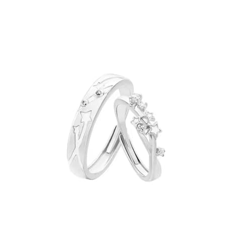 Bijoux femmes et hommes avec anneaux de promesse coeur
