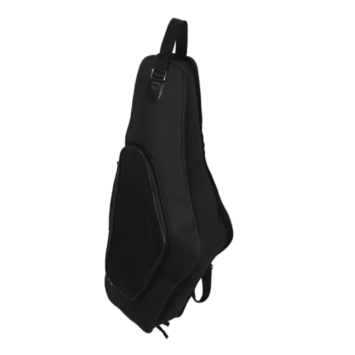 GOOHOCHY Saxophone Case Wheels Waterproof Sax Bag Saxophone Clarinet Case Lightweight Bag for Musicians