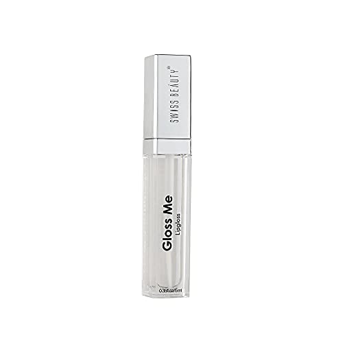 Swiss Beauty Gloss Me Lip Gloss | Lightweight | Glossy Finish | Non-sticky |With Jojoba Oil & Glycerine | 6.7ml