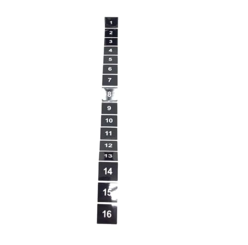 Weight Stack Strip Label 8327001 Work with Life Fitness G5-001 Strength Systems