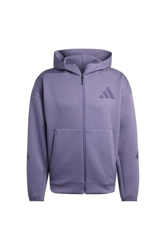 Image of adidas Men Track Tops | M Z.N.E. Fz | Purple |