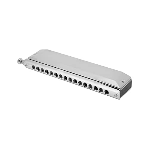 Orgue à bouche, Harmonica Instrument Silver Key Of C Précis Bon cadeau pour débutant - Les Beatles, Paul McCartney, John Lennon, RIngo Starr, George Harrison Orgue à bouche, Harmonica Instrument Silver Key Of C Précis Bon cadeau pour débutant
