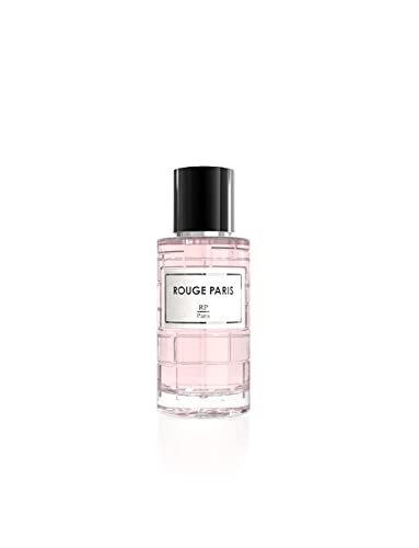 Eau de Parfum RP Rouge Paris 50ml, parfum ambré boisé pour homme et femme