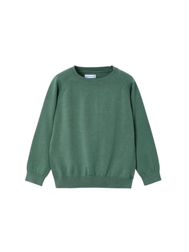 Mayoral Basic Cotton Jumper w/Round for Boys Fir