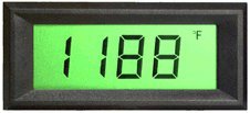 VPI-1CGP-K Digital Panel Meter Voltmeter, variable voltage input 3 1/2 digit Voltage Powered Green LCD