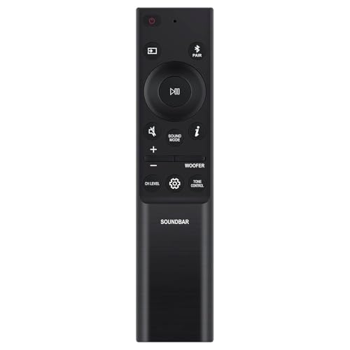 Image of BLACKSHEEP AH81-15498A Replacement Remote Control fit for Samsung Sound Bar HW-B45E HW-B67E HW-B550 HW-B53M HW-B53C HW-B530 HW-B450 HW-B650 HW-B43C HW-B63C HW-B63M HW-B67C HW-B430 HW-B440 HW-Q600B