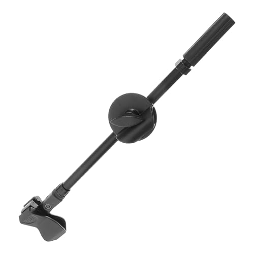 BESPORTBLE 1 Set Adjustable Microphone Stand Boom Arm with Clamp Versatile Metal Mic Desk Support for Live Streaming Podcasting and Recording Easy to Install and Adjustable Angle