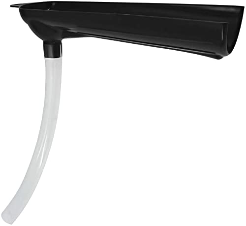 Funil de filtro de óleo HDBUBALUS sem gotejamento de funil preto com enchimento de óleo compatível c