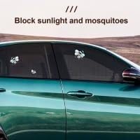 Pare-soleil vitres voiture protégeant bébés et animaux du soleil