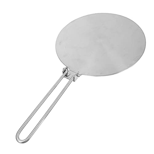 SOLUSTRE 20cm Induction Cooker Heat Conduction Plate Easy to Use Safe Stainless Steel Heat Converter Disk