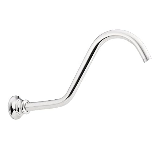 Moen S113 Waterhill 14-Inch Replacement Extension Curved Shower Arm, Chrome