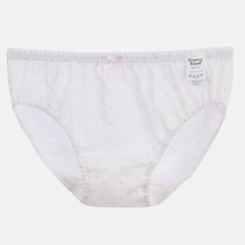 100% Certified Organic Cotton Single Jersey Lightweight Girls Panties Briefs Ultra Soft Comfortable4