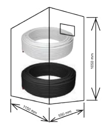 Tubo Multicapa 50m - Tubo Flexible para Fontanería, Calefacción y Agua Potable - Alta Resistencia y Durabilidad (32)