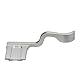 Daumen-Up-Griff aus Metall für Fuji Fujifilm XT50 XT5 XT4 XT3 XT30 XT2 XT20 XT10 Digitalkamera Blitzschuh Daumengriff Zubehör (Silber)