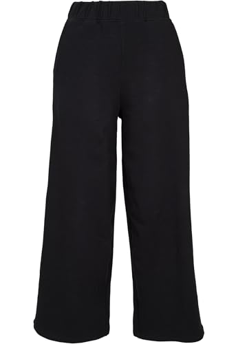 Urban Classics Pantaloni Donna A Vita Alta, Autunno - Inverno, 95% Cotone Spesso, Gamba Larga, Vestibilità Ampia, Anche Per Taglie Forti Xs - 5XL - 5