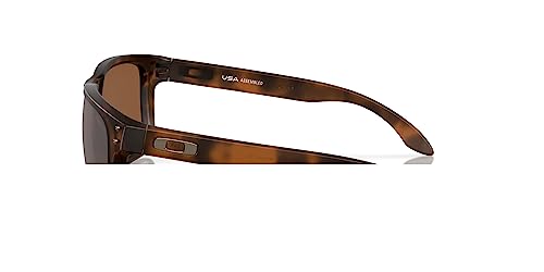 Oakley Man Sunglasses Matte Tortoise Frame, Prizm Tungsten Polarized Lenses, 59MM3