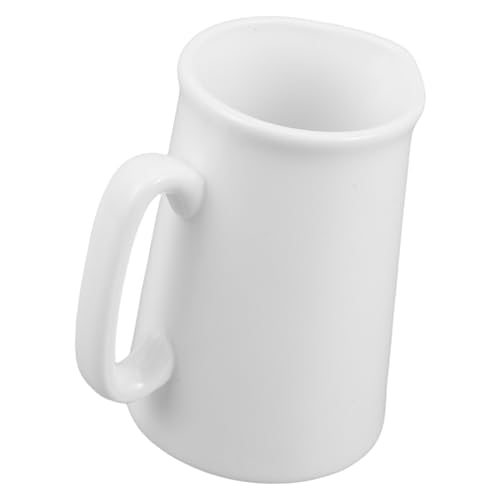 POPETPOP taza de leche de cerámica jarra de espuma Pequeño jarra de cerámica recipiente de leche jarra de café taza jarra de crema jarras de ceramica con asa