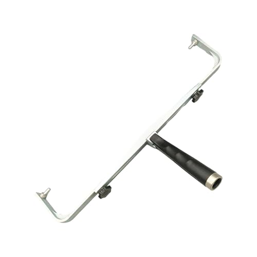 Soporte para cepillo de rodillo LIXSAZSE de marco aluminio de 45 cm