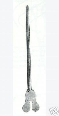12-Grooved Director with Tongue Tie 6.00" 15.2cm
