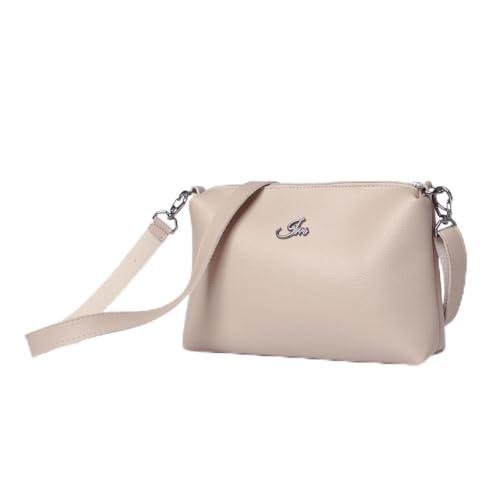 Bolsa Feminina 2 em 1, Necessaire e Tiracolo, Pequena, Versátil (Nude)