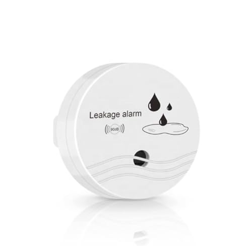 Water Leak Detector with 90dB Audio Alarm, High Sensitivity Leakage Sensor for Home Security, Basements, Bathrooms, and Under Sinks