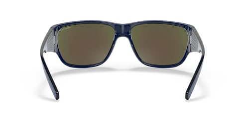 ARNETTE Unisex Sunglasses Black Frame, Polarized Grey Lenses, 63MM4