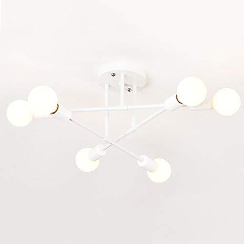 Chandelier molécule pour éclairer un grand salon avec style japonais E27