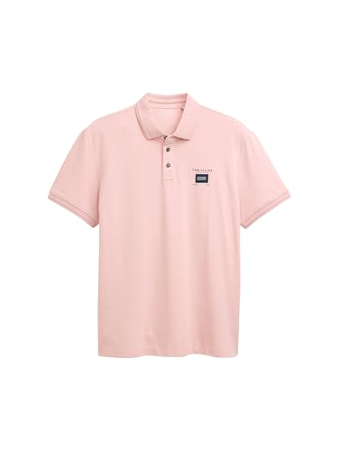 TOM TAILOR Herren 1046769 Poloshirt, 15950 - Blush Pink, L EU – Ansicht 3