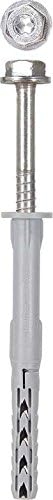 Fischer 046329 – Long Nylon Plug with SXR Screw 10 x 60 FUS (Pack of 50)