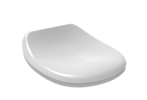 Grünblatt WC Sitz 515237 passend für Ideal Standard Toilette Kimera, Absenkautomatik und abnehmbar zur Reinigung, Duroplast (weiss)
