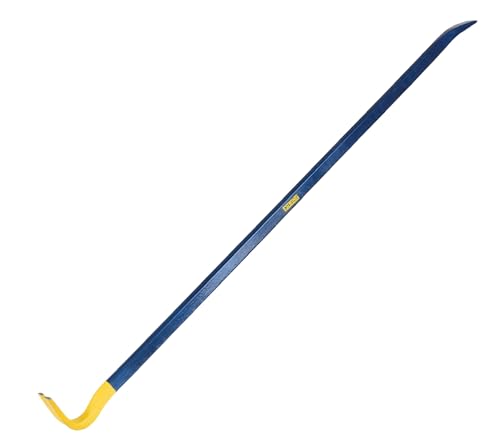 Estwing 48-Inch Heavy Duty G-Bar Wrecking Bar - 2X Leverage Low Profile Claw Forged Alloy Steel (Model 62673)