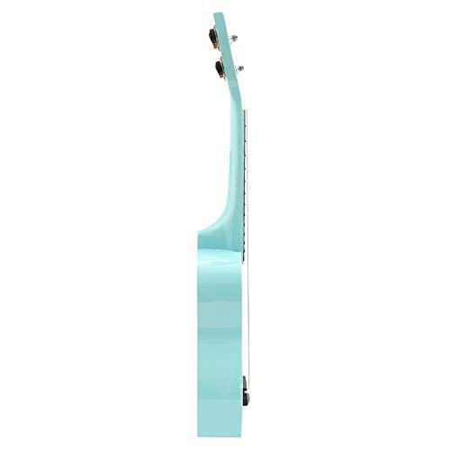 Ukulélé soprano World Rhythm – Soprano Uke débutant en finition bleu clair avec sac de transport, cordes pour ukulélé de… - Les Beatles, Paul McCartney, John Lennon, RIngo Starr, George Harrison Ukulélé soprano World Rhythm – Soprano Uke débutant en finition bleu clair avec sac de transport, cordes pour ukulélé de… – Image 5