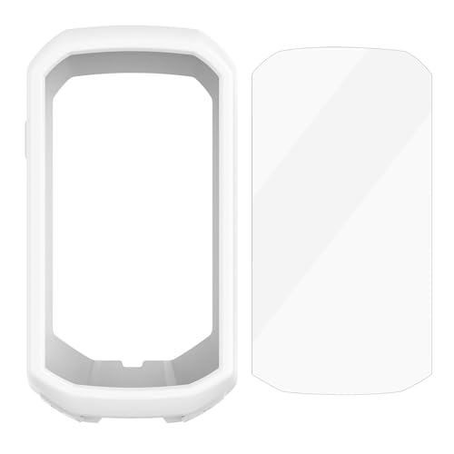 Custodia protettiva silicone con protezione dello schermo adatta per 1050 Code Watch Navigazione Ciclismo Computer Copertura antiurto Biciclette Mount