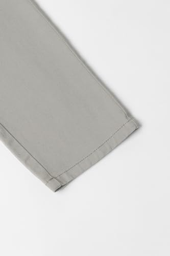 Image of Dennis Lingo Mens Cotton Lycra Mid Rise Relaxed Fit Solid Trousers