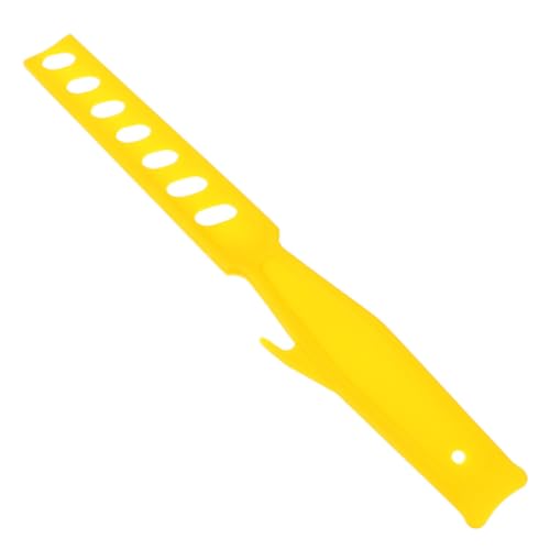 DEEPCRAFF Varilla para Remover Pintura Amarillo Manual de Mezcladora Mezcla de Plástico Uniforme, Herramienta Práctica para Acabados del Hogar Reutilizable