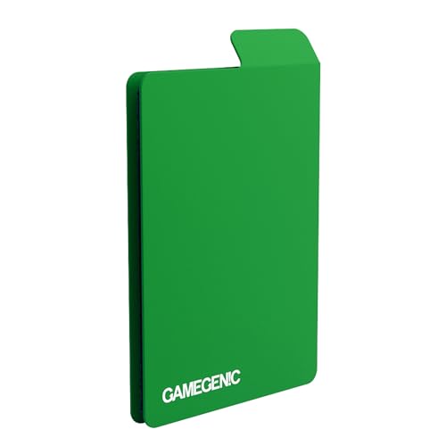 Gamegenic Sizemorph Divider - The Ultimate Card Game Organizer and Deck Box Spacer! Highly Flexible Card Divider, Perfect for TCGs, LCGs, Board Games and Card Games, Green Color, Made