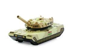 Shinsei Battle Tank T-20 Maintenance Free Pullback Spring Action Race Toy Gift for Boys 3+ Years. Strong ABS Plastic, NO Sharp Edges, BIS Certified. Pack of 1, Color White 1