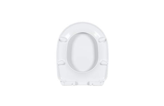 UNISAN 20314 BENISSA Tapa WC Caída Amortiguada Blanco