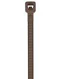  Faura - Bridas Multiusos Nylon - Marrón - 50 Unidades  3,6x300 mm.