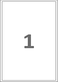 27 Labels Per Sheet - 100 Sheets - A4 Self Adhesive Address Mailing Postage Stickers Sticky Label - for Ink - Laser Jet Printers and Copiers - 63.5 x 29.6 mm