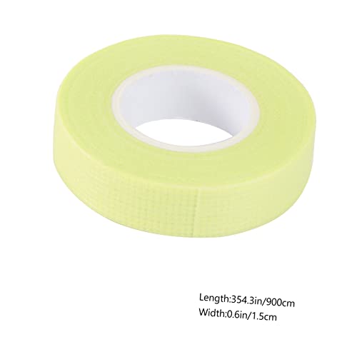FRCOLOR 4 Rolls Eyelash Tapes for Grafting and Isolation Breathable Non Woven for Eyelash Extension Application Durable Adhesion Easy to Tear and