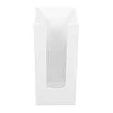 Acryl Einwegbecherspender Tischbecherhalter für Papierbecher Weiß