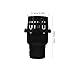 SOLUSTRE 3 Inch Pvc Foot Valve for Water Pump Irrigation Foot Valve Check Valve Garden Industrial Use Antibackflow Feature Plastic Build