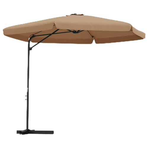 Parasol grande de 300 cm con protección UV para el jardín